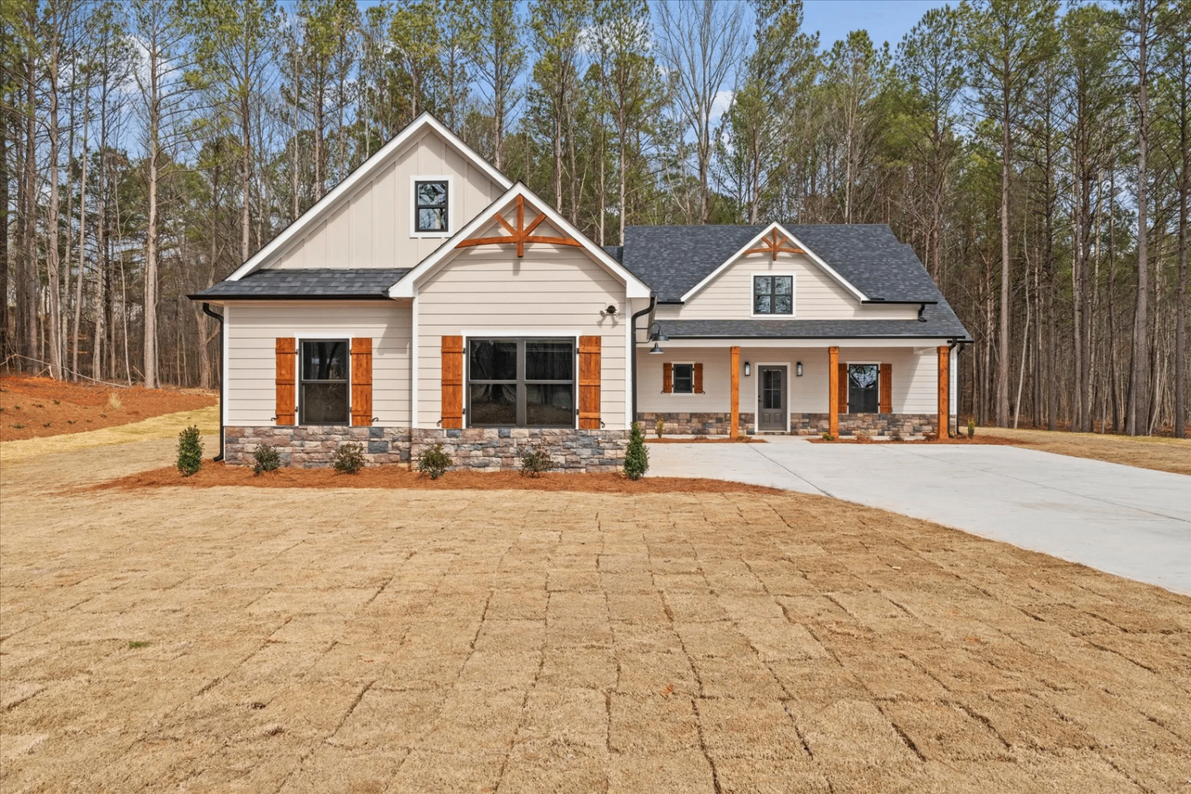 The Hamilton floor plan exterior